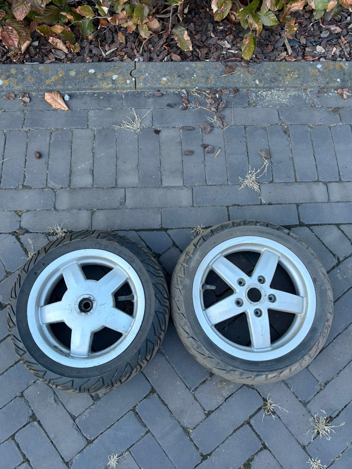 Vespa Lx velgenset, Fietsen en Brommers, Ophalen, Vespa LX