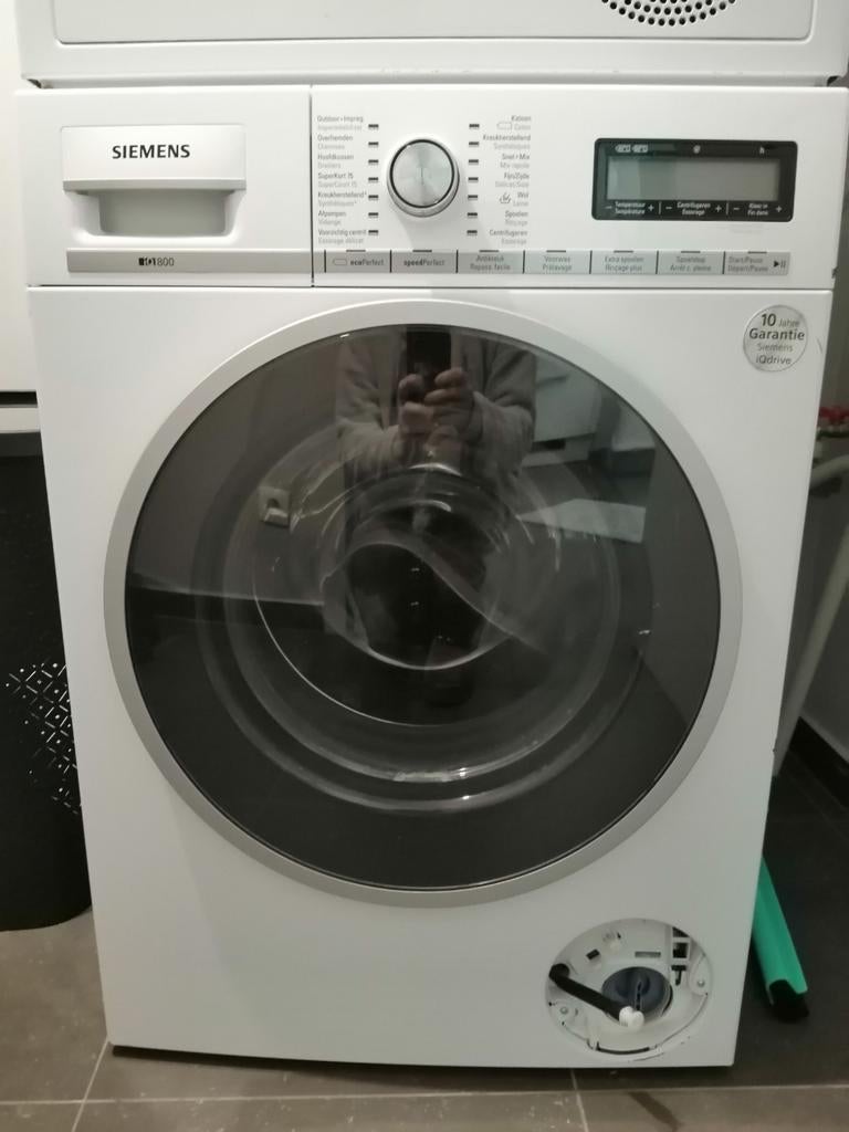 Wasmachine Siemens, Ophalen