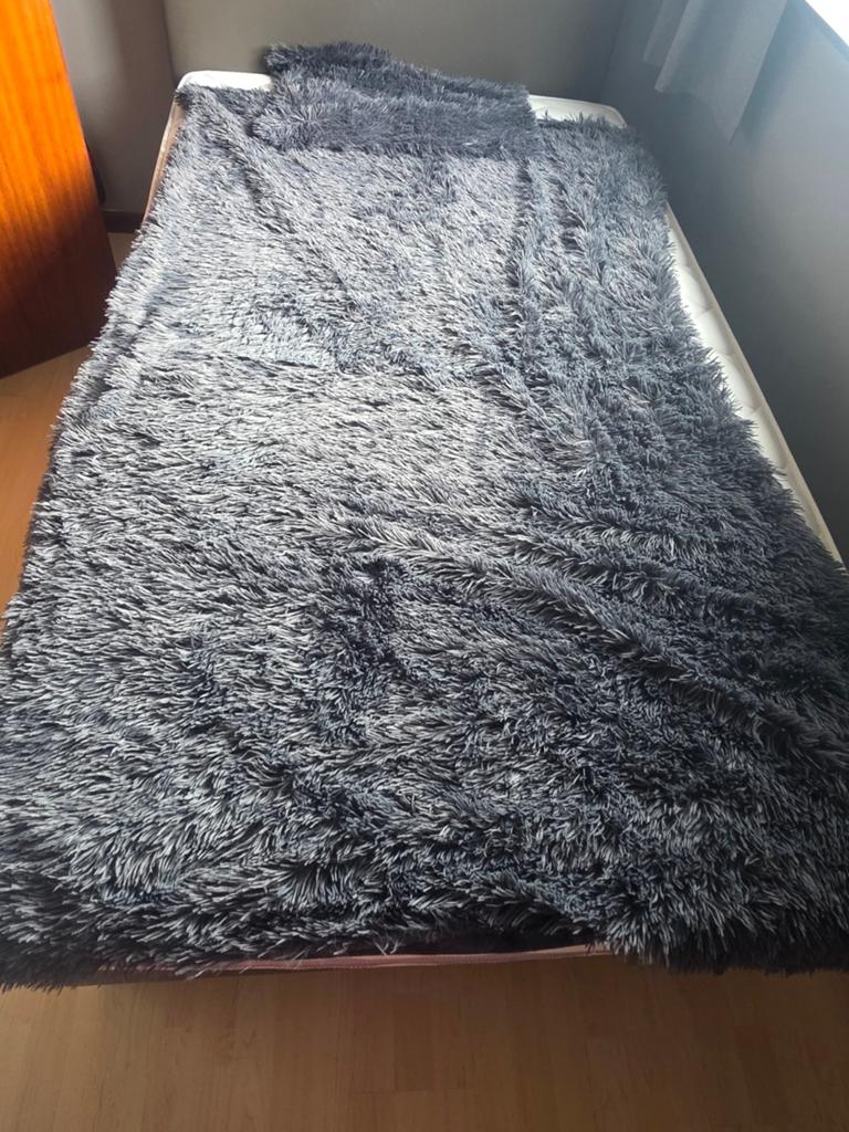 Dekbedovertrek 135x200 te koop, Huis en Inrichting, Stoffering | Tapijten en Vloerkleden, Ophalen, Grijs