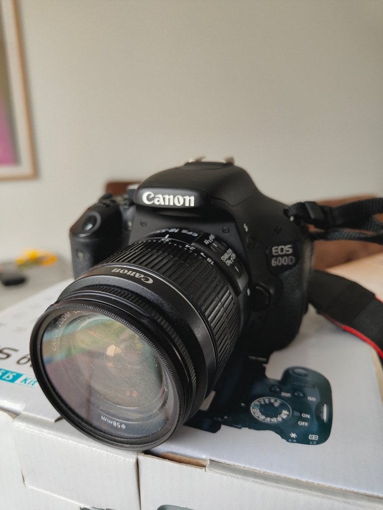 Canon Eos 600d, Audio, Tv en Foto, Ophalen, Gebruikt, Canon