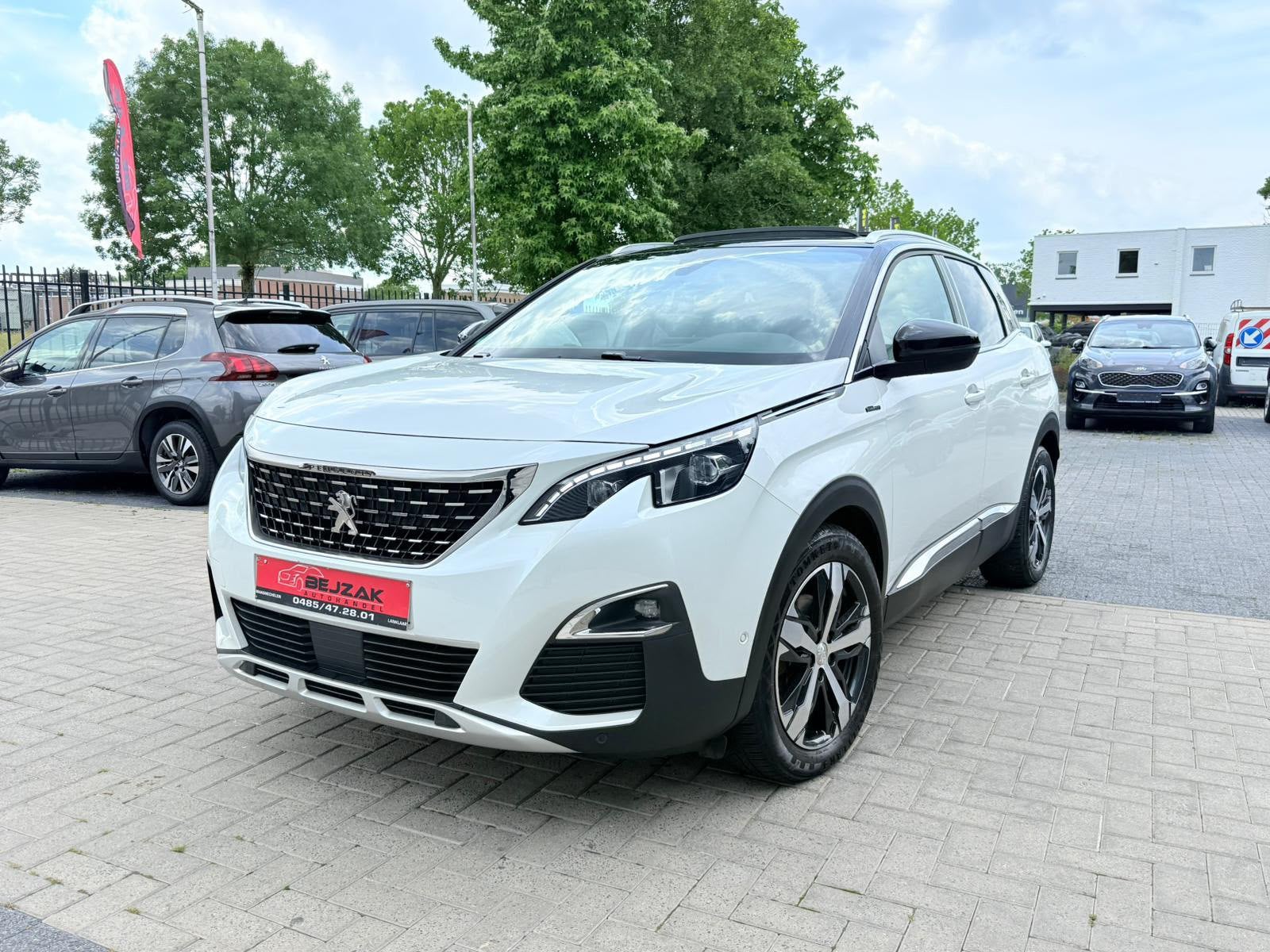 Peugeot 3008 1.2i GT-line 86.000km full optie 1j Garantie, Achat, Euro 6, Entreprise, Automatique