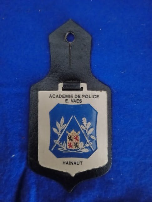 Ancienne breloque d'école de police, Collections, Enlèvement ou Envoi, Gendarmerie, Emblème ou Badge