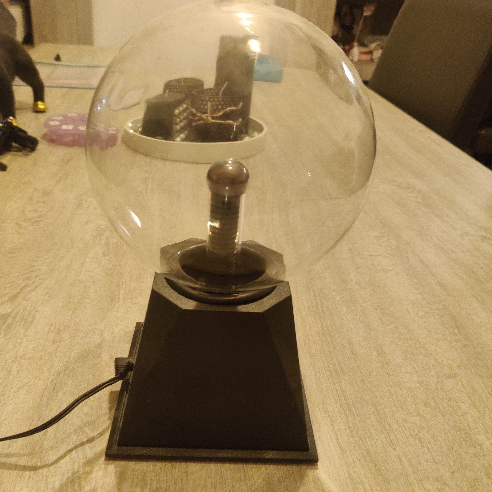 Lampe à plasma/ampoule à plasma rétro vintage (grand modèle), Enlèvement, Comme neuf, Autres types, Couleur