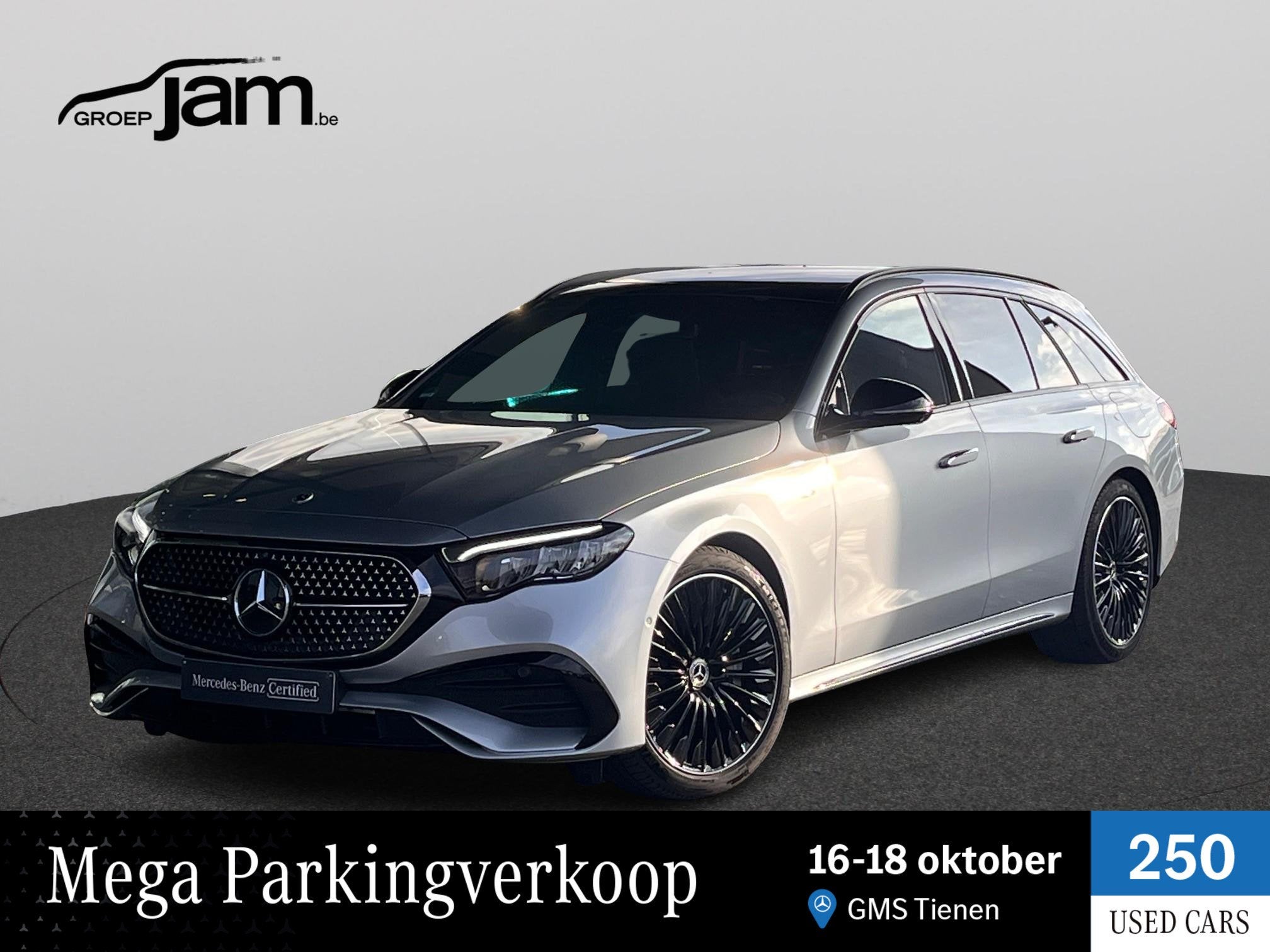 Mercedes-Benz E-klasse Estate 300 de T Amg/Pano/Burm, Auto's, Automaat, 197 pk, Gebruikt, 4 cilinders