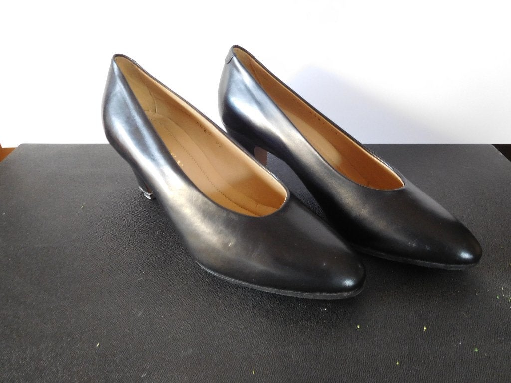 soulier dame en cuir, Handtassen en Accessoires, Ophalen of Verzenden, Nieuw, Zwart, Leer