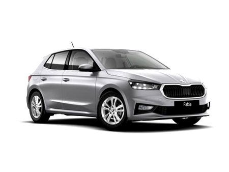 Skoda Fabia AMB TS 81/1.0 A7F, Auto's, Automaat, Berline, Parkeersensor, Zilver of Grijs