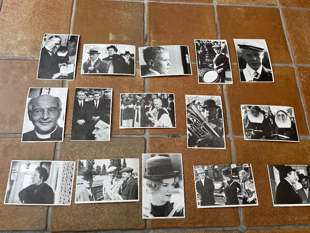 Set 15 verschillende fotokaarten "Heren van Zichem-Jaren 70, Verzamelen, Verzenden, Zo goed als nieuw, Tv, Foto of Kaart