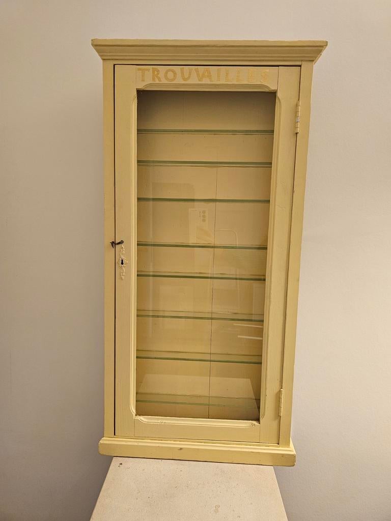 Klein vitrine kastje voor prullaria, Huis en Inrichting, Ophalen, Glas