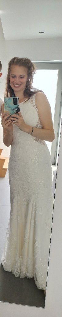 Trouwkleed, ANDERE, Porté, Blanc, Enlèvement