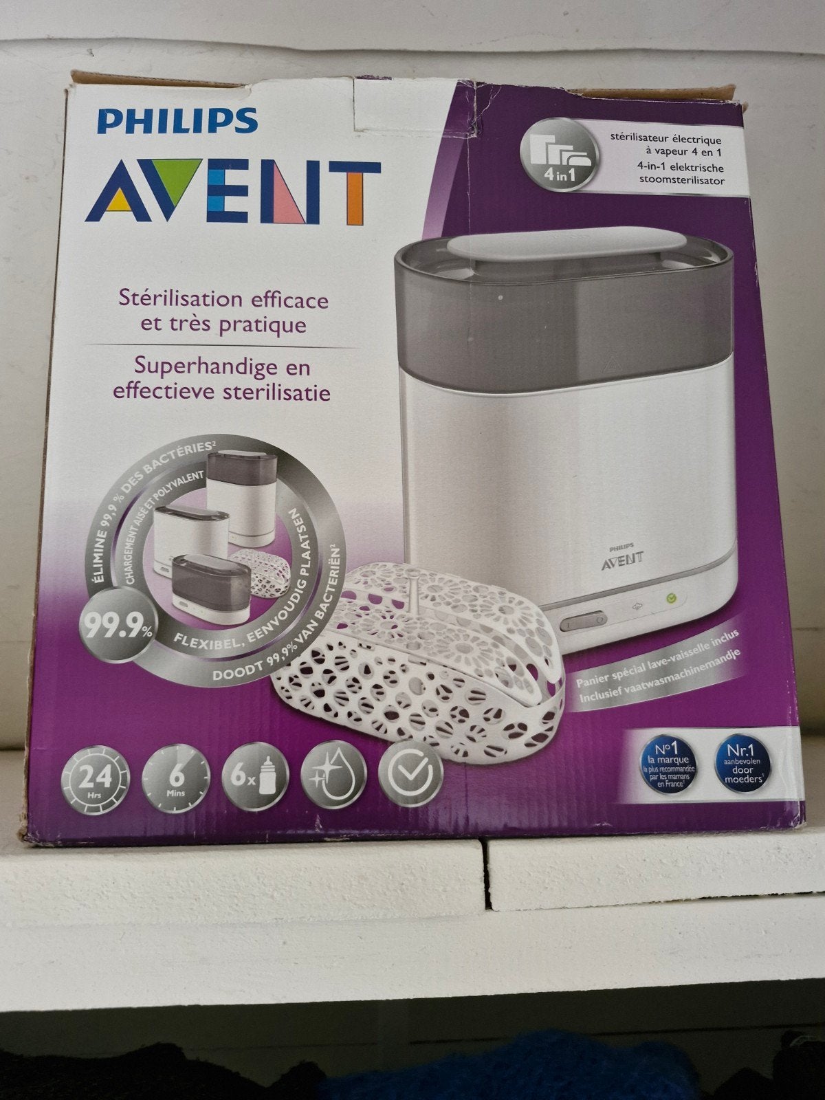 Flacons stérilisateurs Philips Avent, Enfants & Bébés, Enlèvement ou Envoi, Stérilisateur, Automatique, Philips Avent