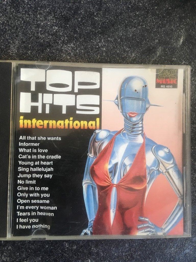 CD Top hits international - Bowie - Jackson, Ophalen of Verzenden