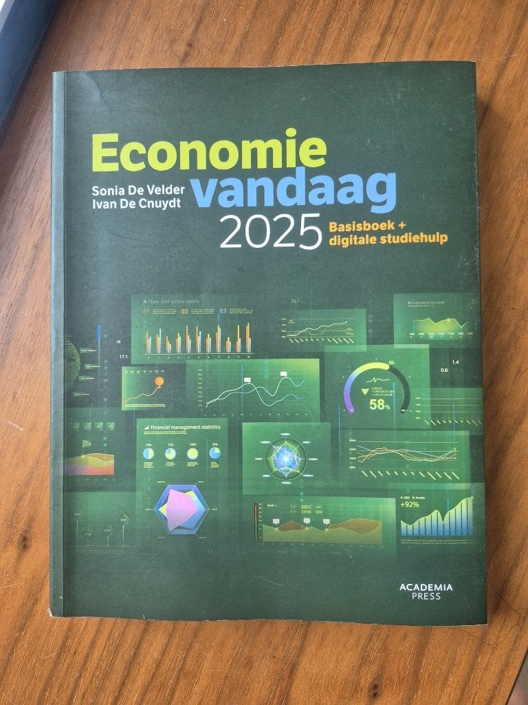 economie vandaag, Boeken, Ivan De Cnuydt; Sonia De Velder, Ophalen of Verzenden, Zo goed als nieuw, Economie en Marketing