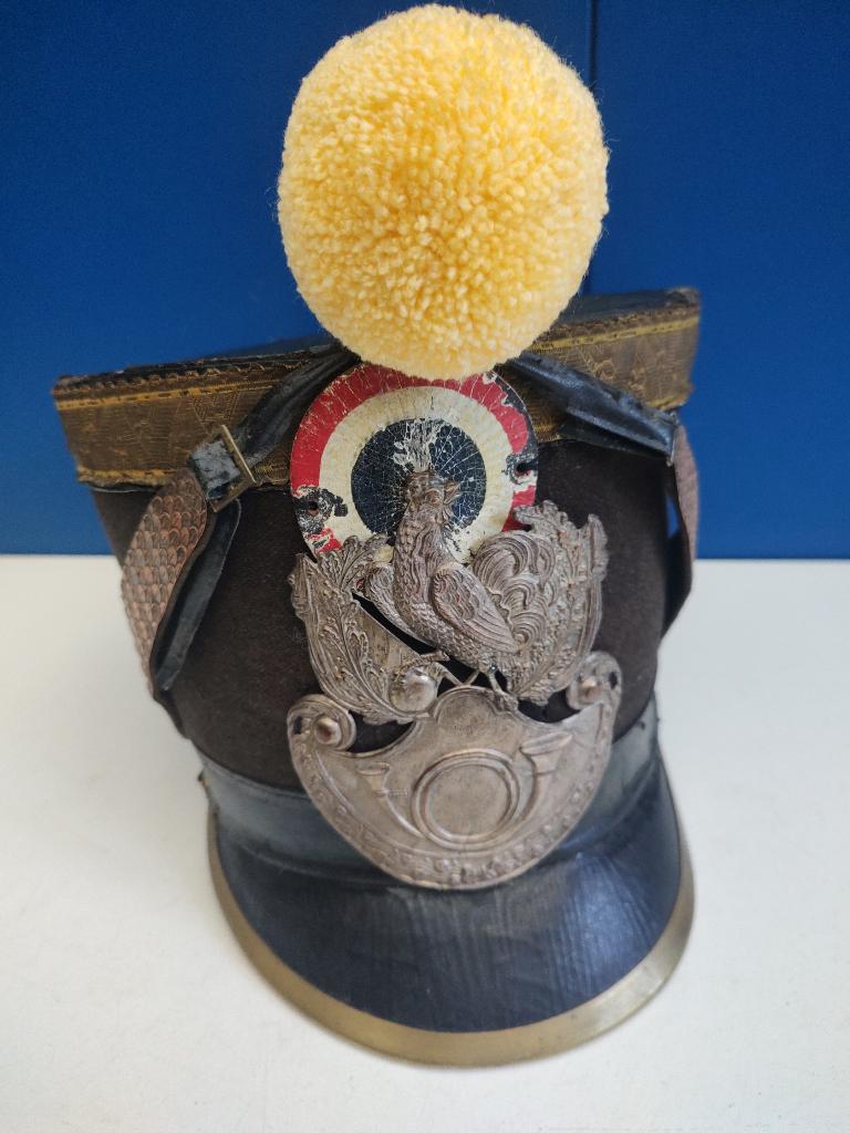 Franse shako # 6 , Garde National, Collections, Objets militaires | Général, Envoi