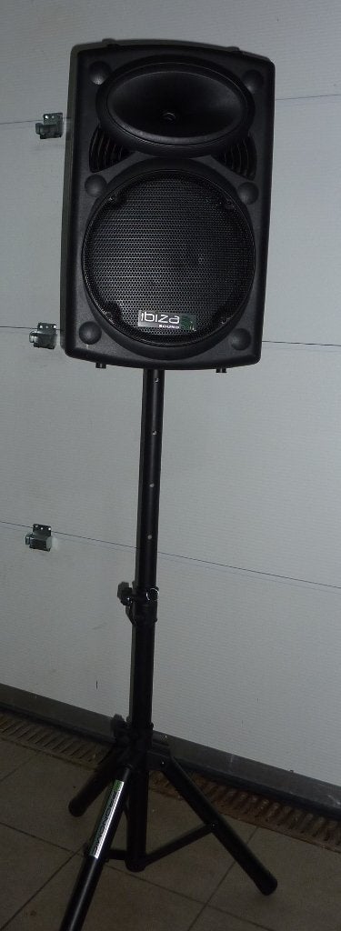 Haut-parleur actif Ibiza., Musique & Instruments, Amplis | Clavier, Moniteur & Sono, Enlèvement, Utilisé