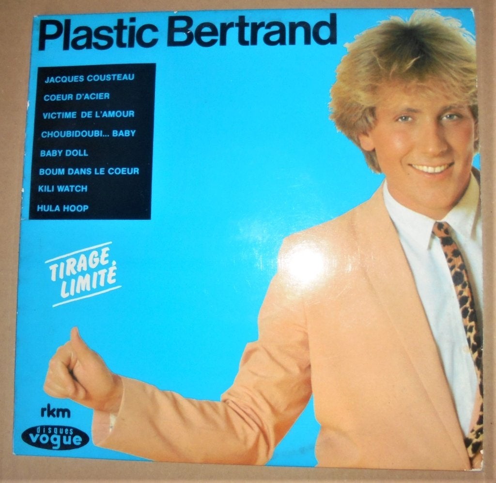 PLASTIC BERTRAND - PLASTIC BERTRAND - MINI LP - 1981 -FRANCE, LP, Pop rock, Enlèvement ou Envoi, Utilisé