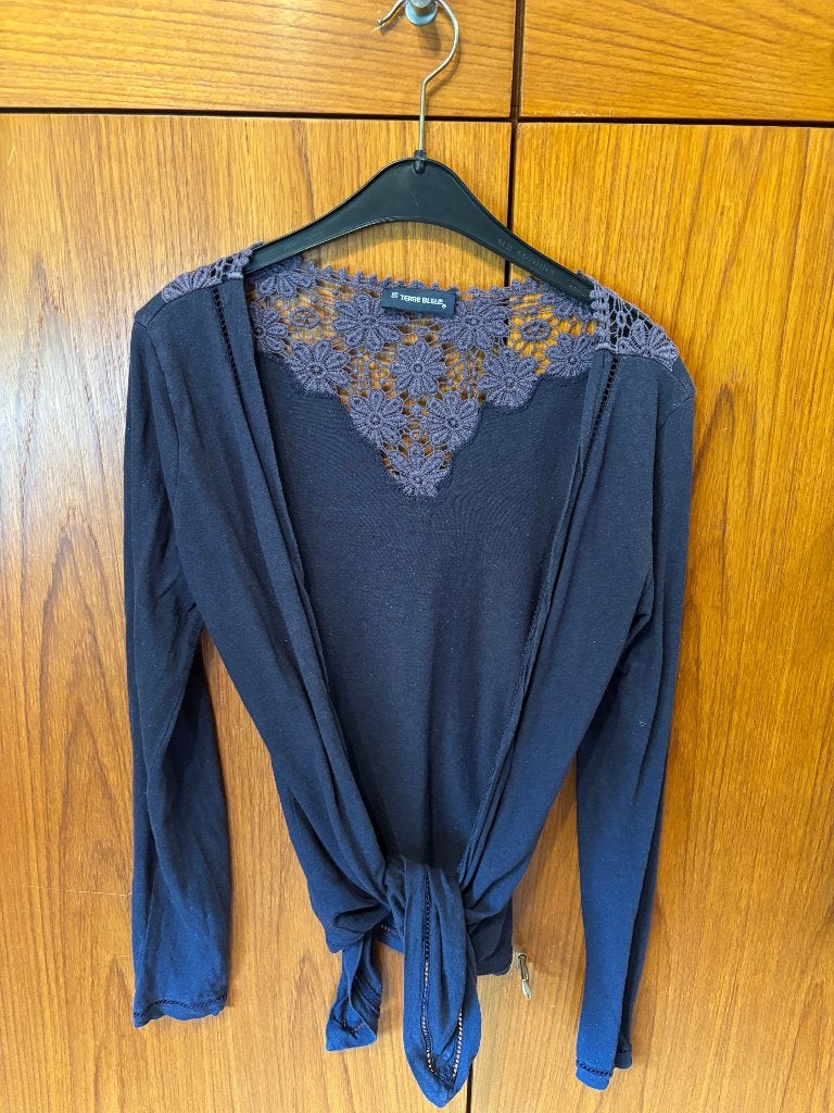 Cardigan, Ophalen, Zo goed als nieuw, Maat 36 (S), Terre Bleue