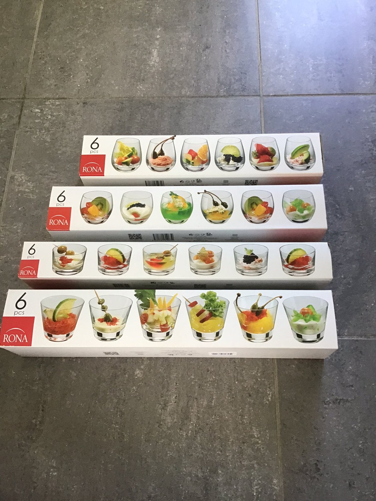 Aperitiefglaasjes, Ophalen, Zo goed als nieuw
