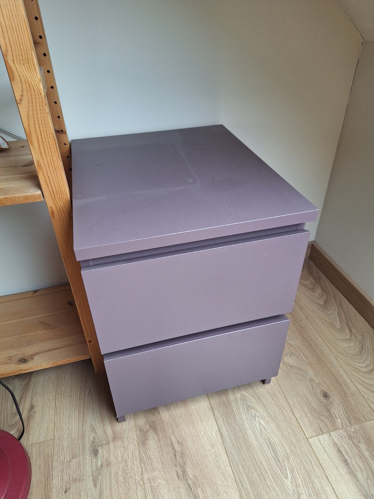 IKEA MALM nachtkastje, Ophalen