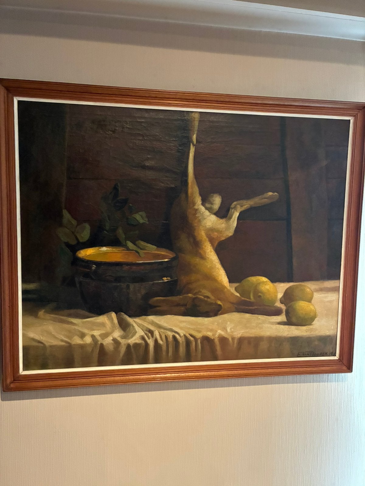 Edmond Van Dooren :Antwerpen 1895- 1965, Antiek en Kunst, Ophalen of Verzenden, Olieverf, Doek
