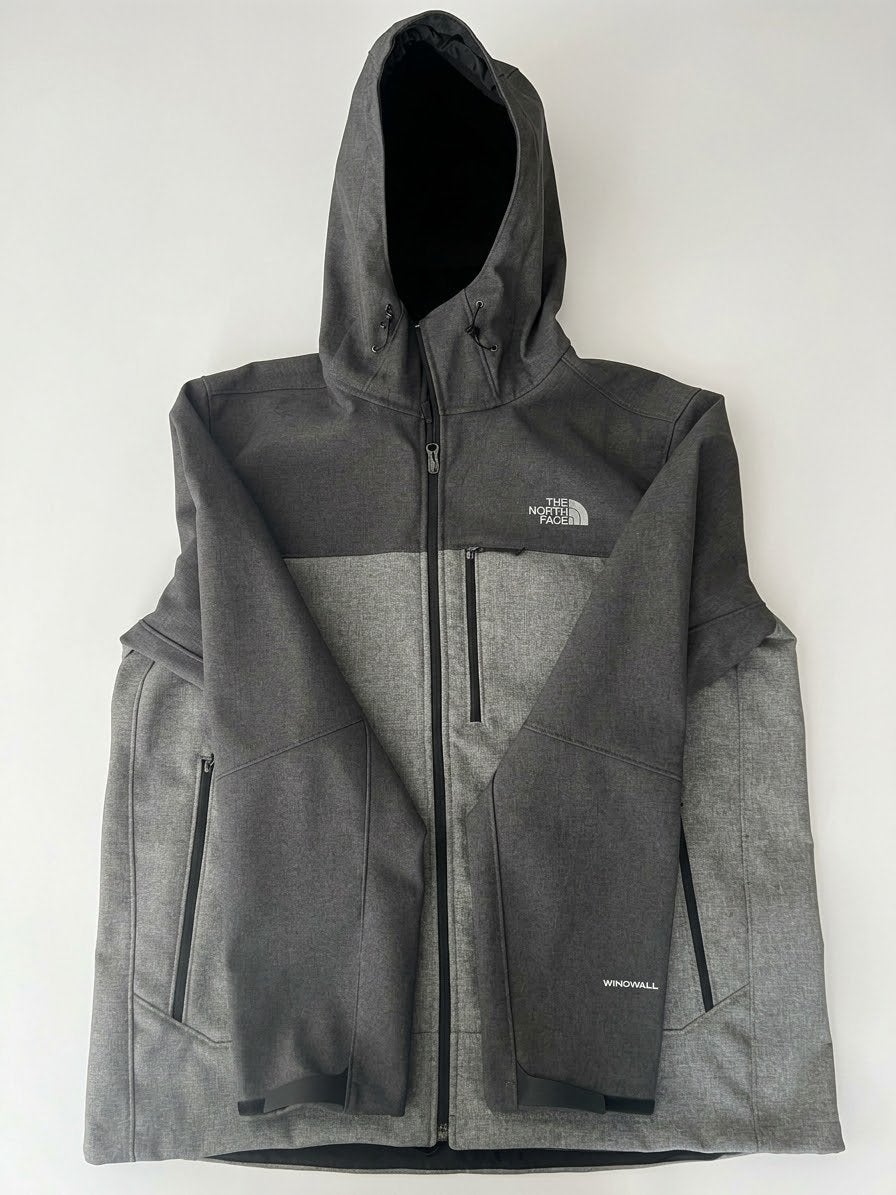 veste the north face apex bionic windwall L (quasi neuve), Enlèvement ou Envoi, Comme neuf, Gris