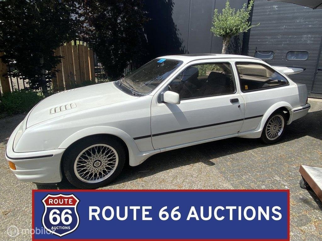 Ford Sierra RS Cosworth | 1986 | Route 66 Auctions, Autos, Achat, Entreprise, Boîte manuelle, Autre carrosserie