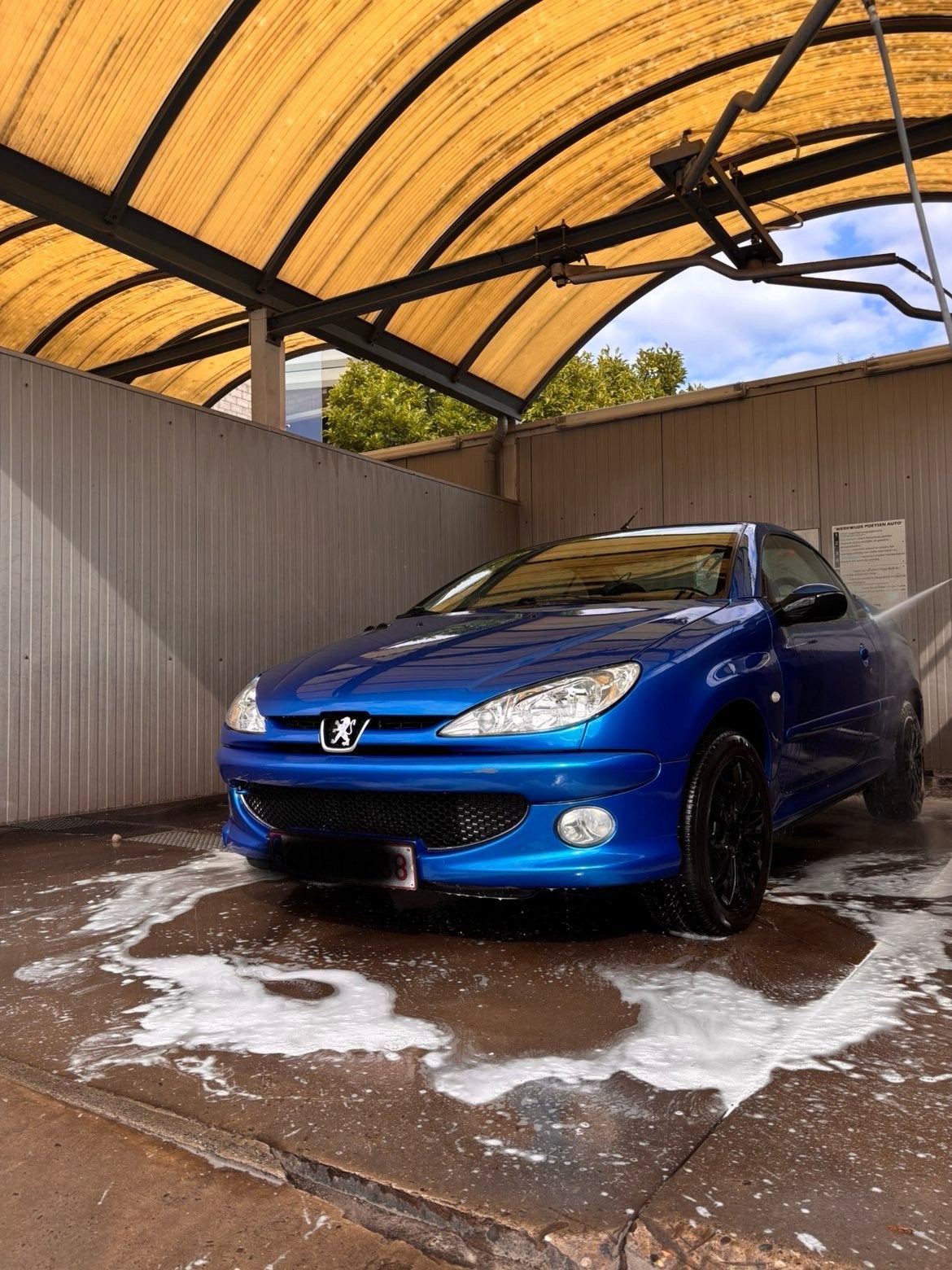 Peugeot 206 cabrio, Auto's, Voorwielaandrijving, 4 zetels, Stof, Cabriolet