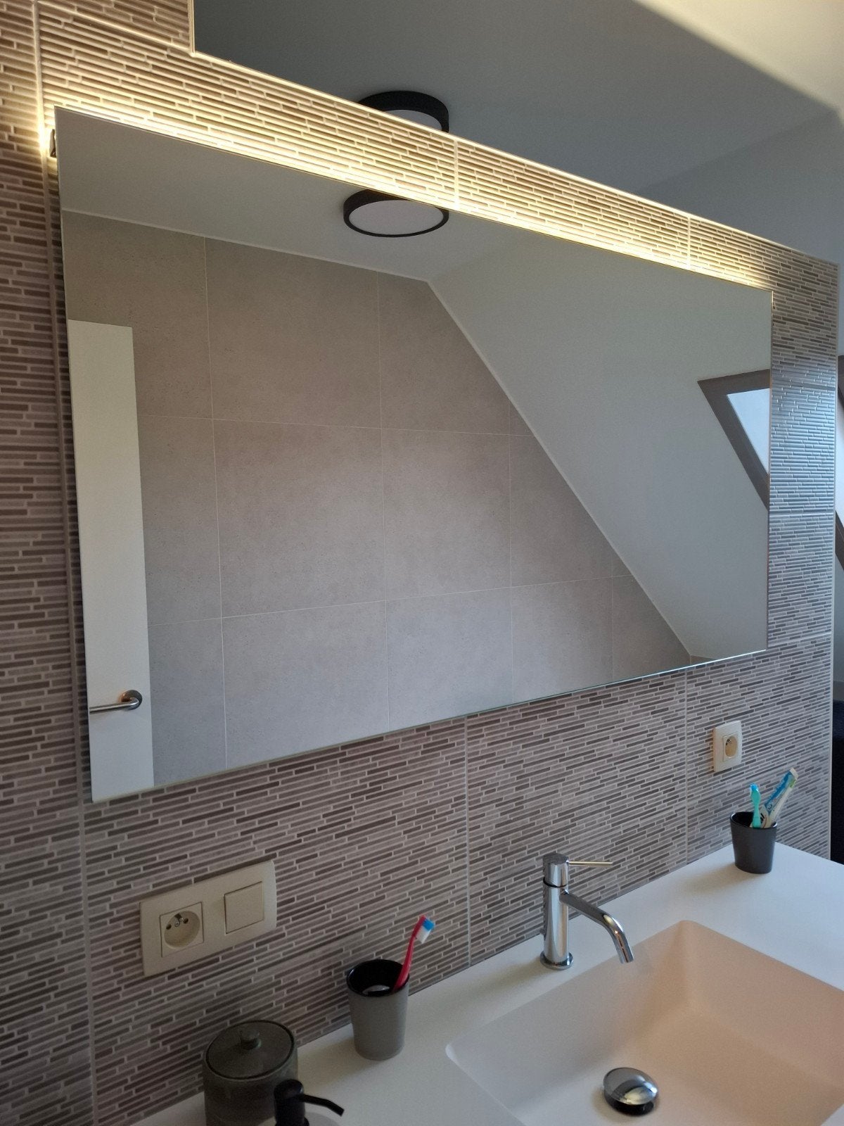 Spiegel badkamer, Huis en Inrichting, Ophalen