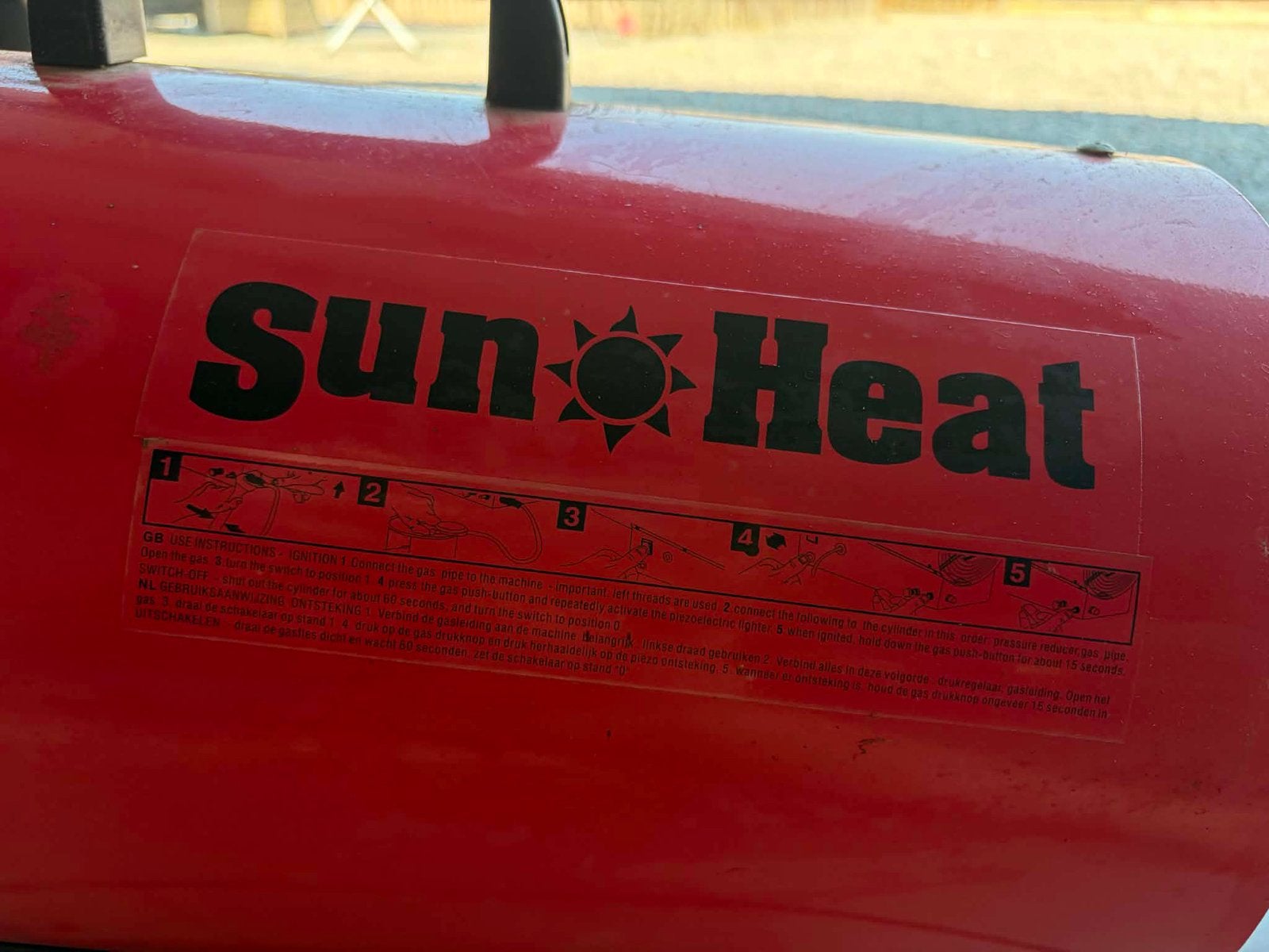 Warmtekanon, Doe-het-zelf en Bouw, Verwarming en Radiatoren, Ophalen, Zo goed als nieuw