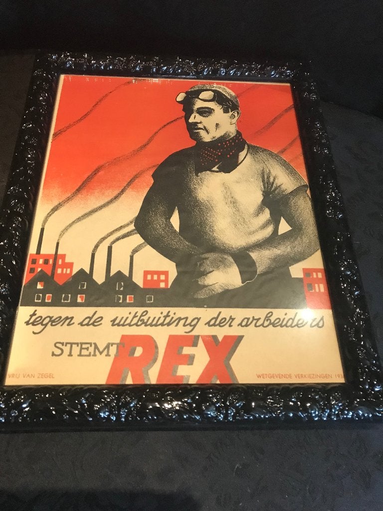 Affiche électorale REX, Collections, Objets militaires | Seconde Guerre mondiale, Enlèvement ou Envoi