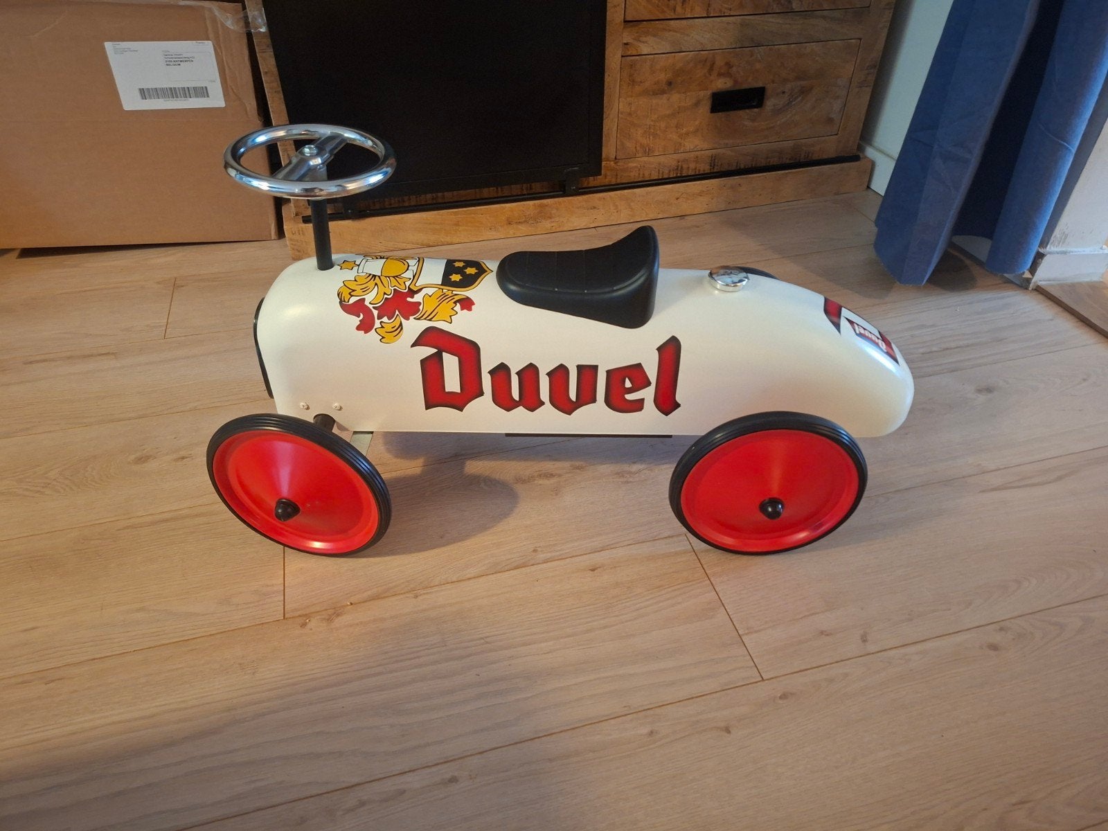 duvel loopwagen, Verzamelen, Ophalen of Verzenden, Duvel