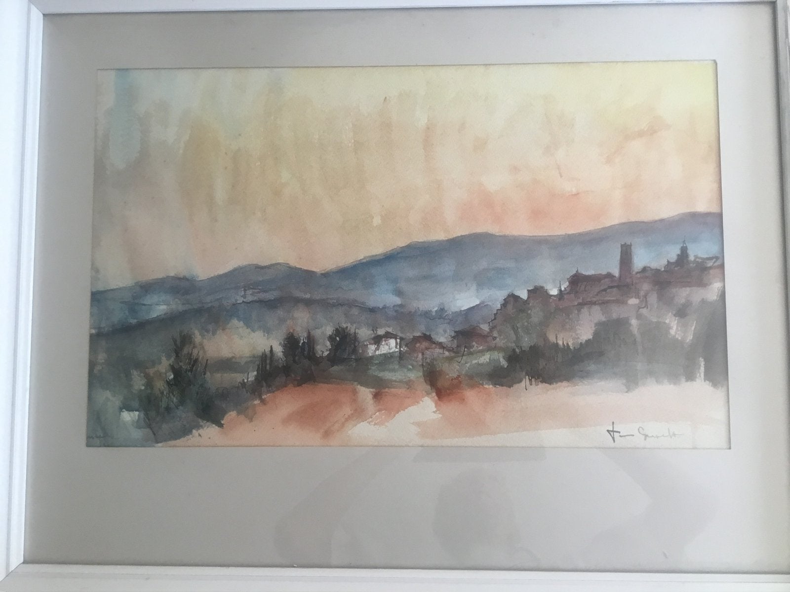 José Van Gucht (1913-1980)87x67cmM/K/Zuiders landschap., Ophalen, Landschap