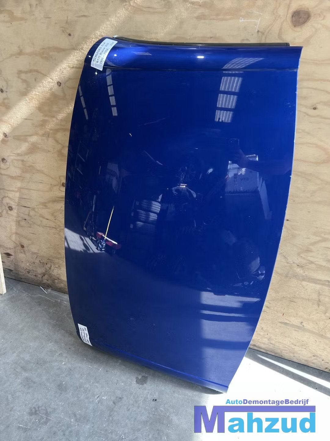 MERCEDES SLK R170 BLAUW 352 DAK plaat 1996-2004, Gebruikt, Mercedes-Benz AG, Mercedes-Benz, Mercedesstrasse 120
70372  Stuttgart, DE