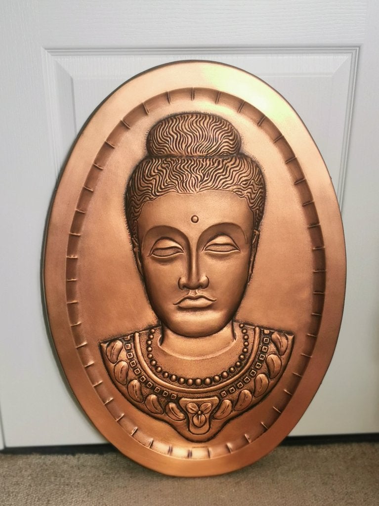 Portret metaal, Ophalen