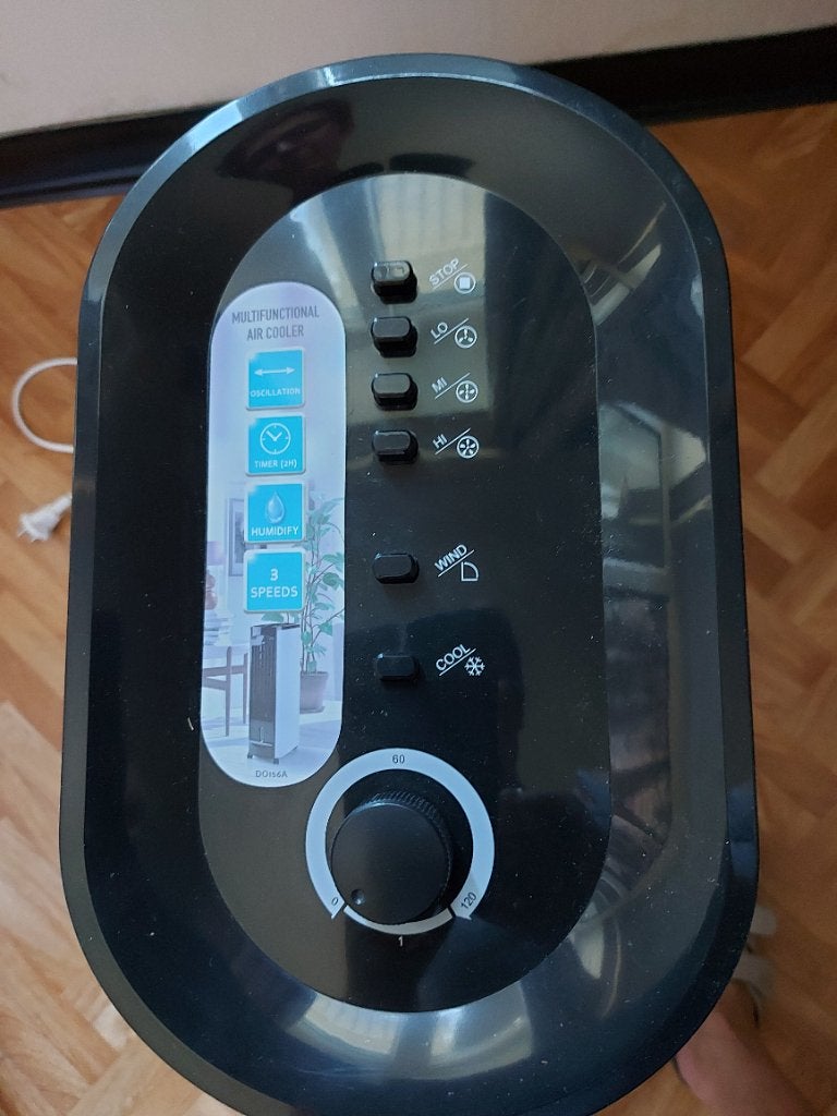 Multifunctionele air cooler DOMO 156A, Comme neuf, Enlèvement, Minuterie, Refroidissement et Déshumidification