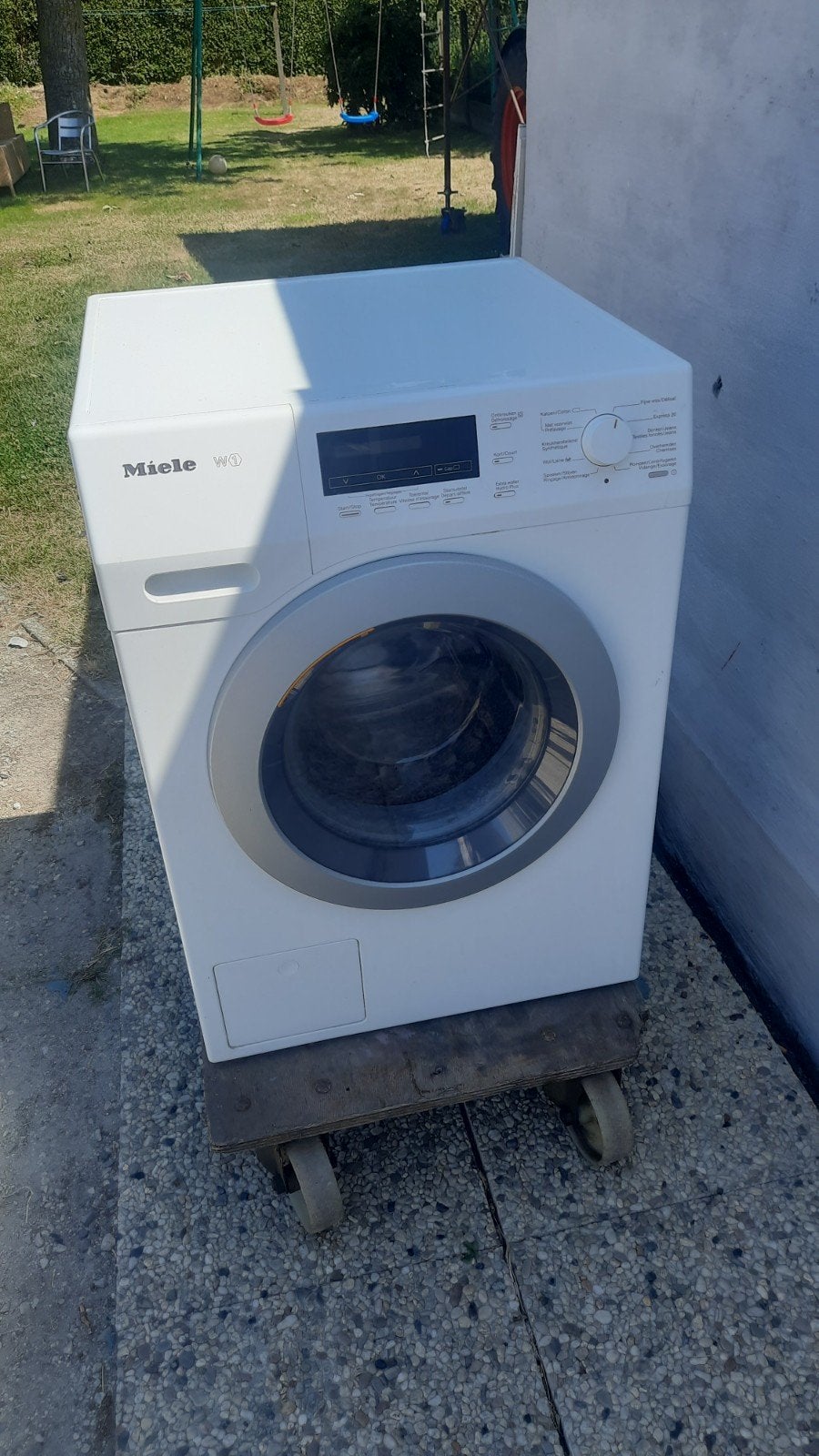 Miele w1 mechanisch defect, Ophalen
