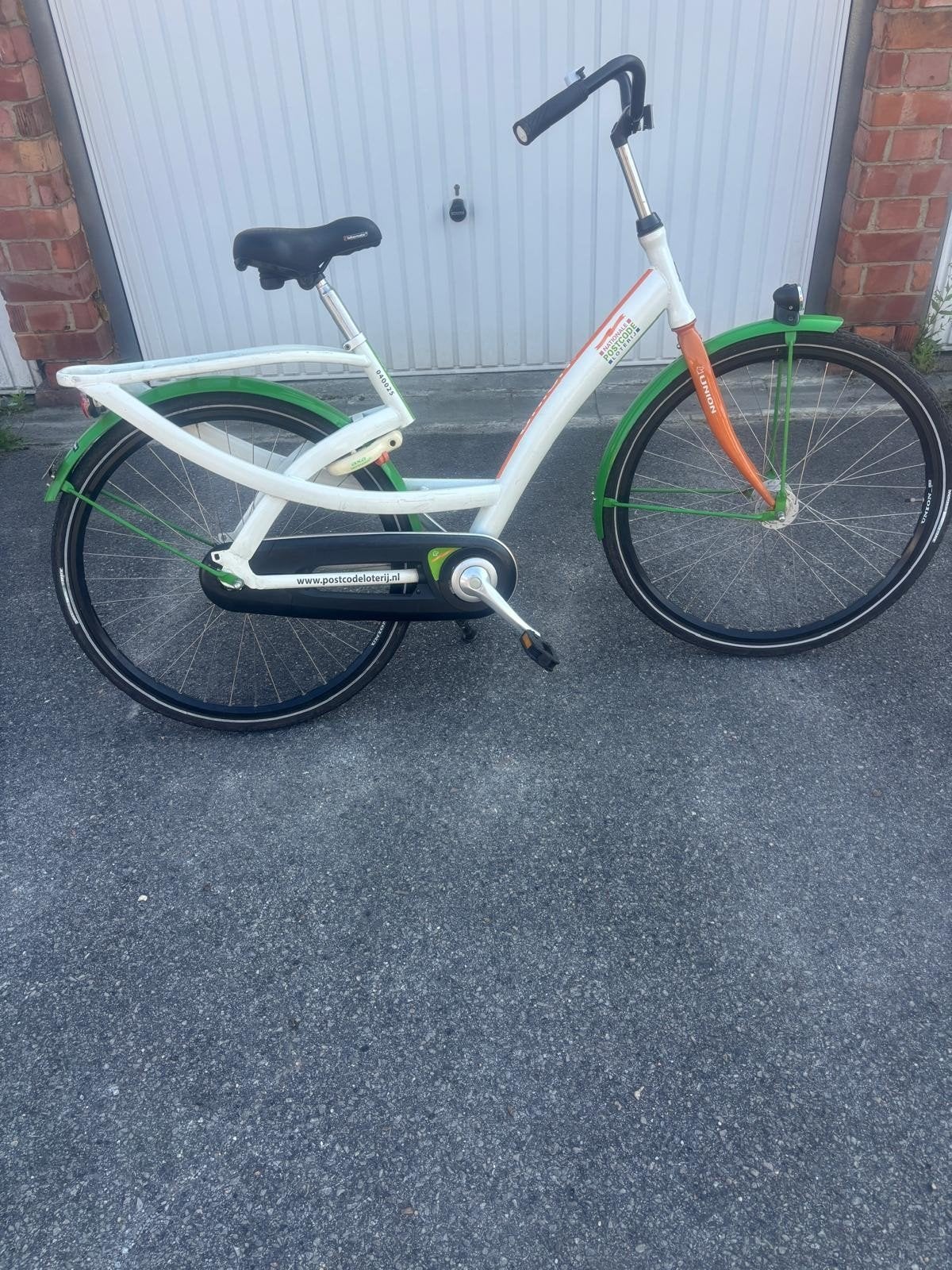 Damesfiets bikefair union, Fietsen en Brommers, Verzenden, Terugtraprem, Versnellingen