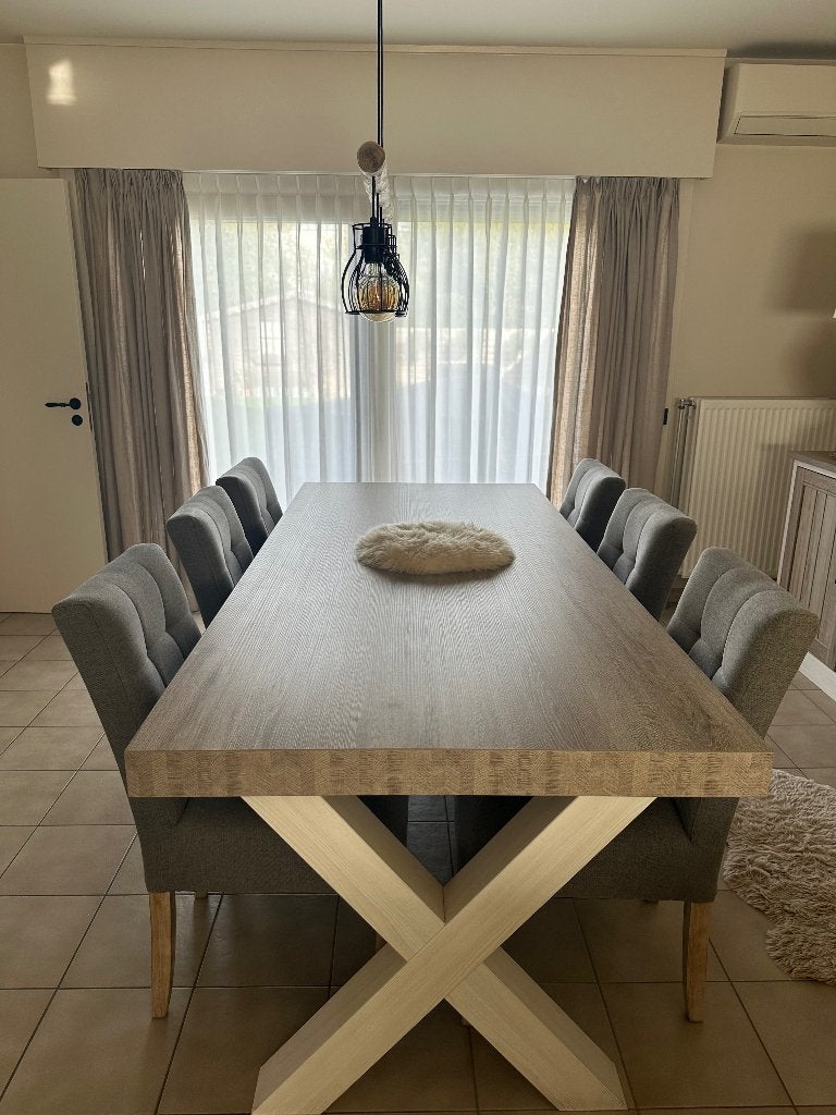 Mooie eetkamerstoelen!, Maison & Meubles, Gris, Landelijk, Enlèvement, Tissus