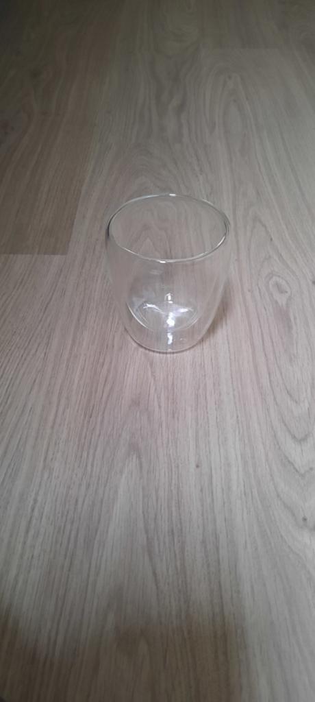 Koffie of theeglas dubbelwandig, Ophalen of Verzenden