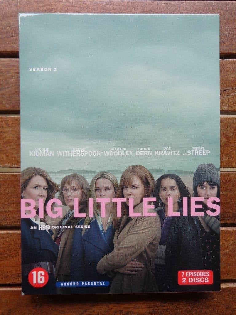 )))  Big Little Lies  //  Saison 2  (((, Cd's en Dvd's, Vanaf 16 jaar, Drama, Ophalen of Verzenden, Zo goed als nieuw