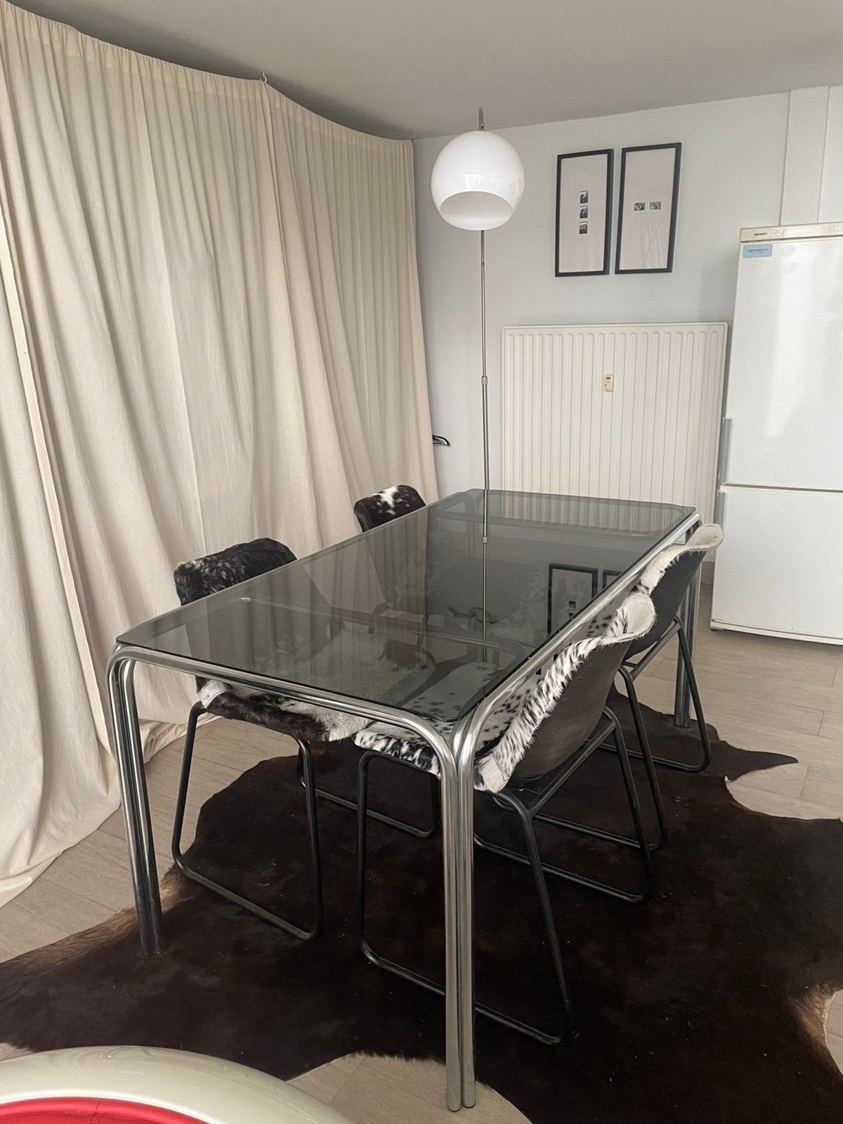 Glazen eettafel, Ophalen, Zo goed als nieuw