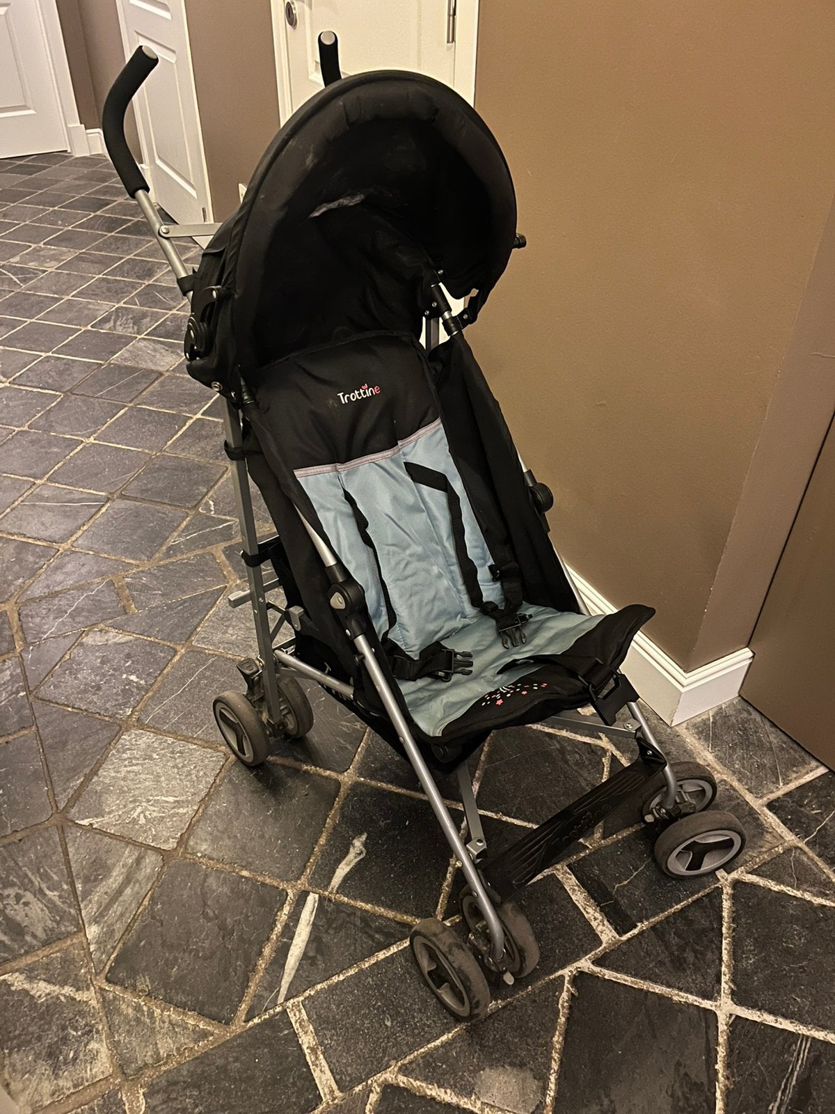 Trottine plooibuggy, Enfants & Bébés, Enlèvement, Utilisé, Autres marques, Protection de pluie