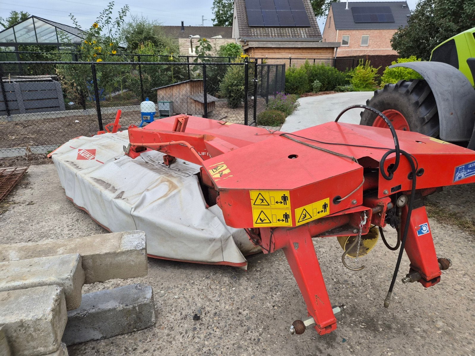 kuhn maaier fc 283 lift control, Ophalen