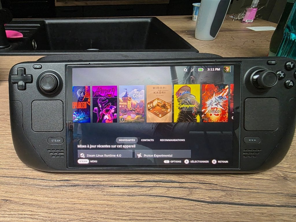 Steamdeck oled steam deck 512 valve en excellent état, Ophalen of Verzenden, Valve, Gebruikt