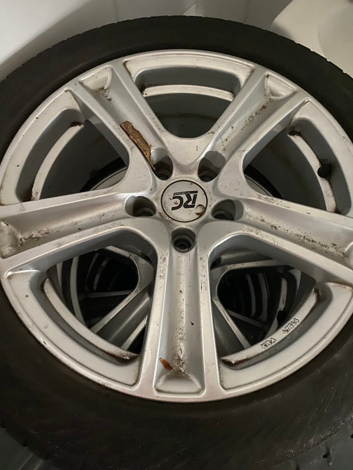 4 Winterbanden ford galaxy 2014 (met velgen), Auto-onderdelen, Ophalen, Winterbanden