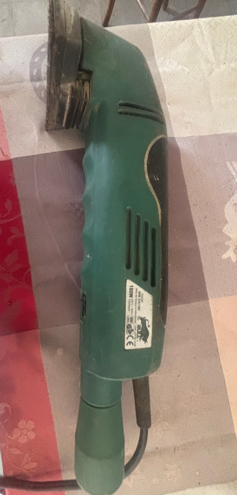 Tipschuurmachine 180W, Ophalen, Gebruikt