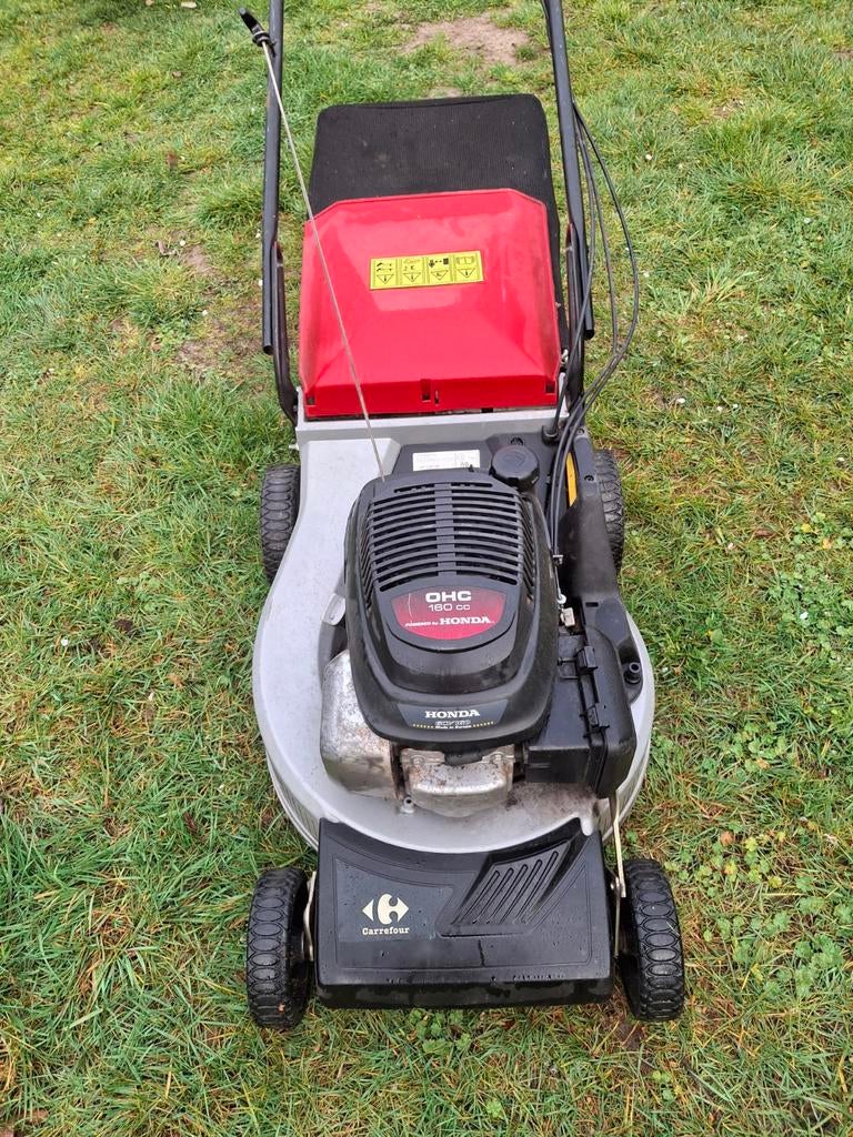 Honda grasmaaier benzine zelftrekker, Ophalen