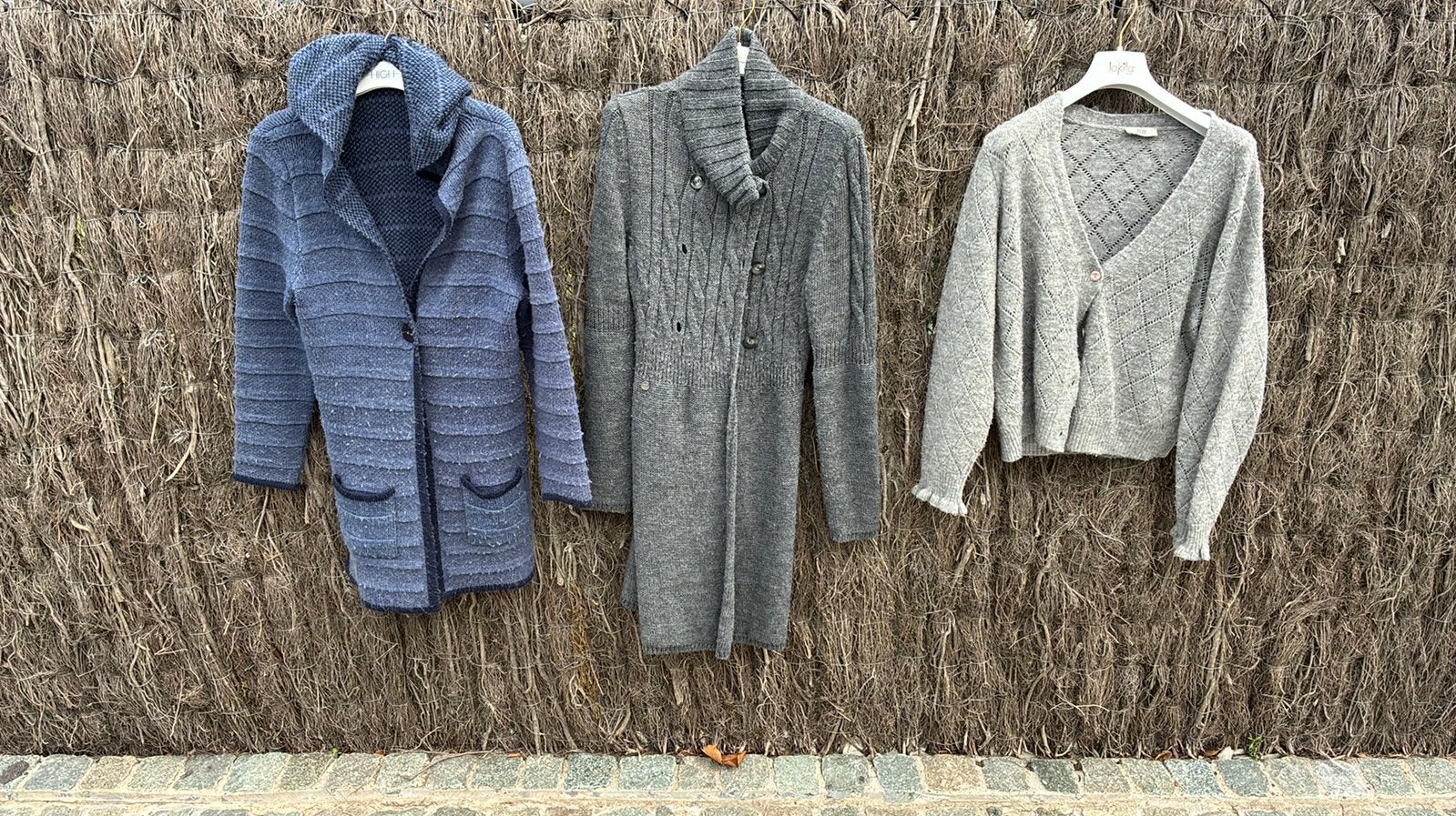 Damesgiletd, Ophalen, Gedragen, Maat 42/44 (L), Blauw
