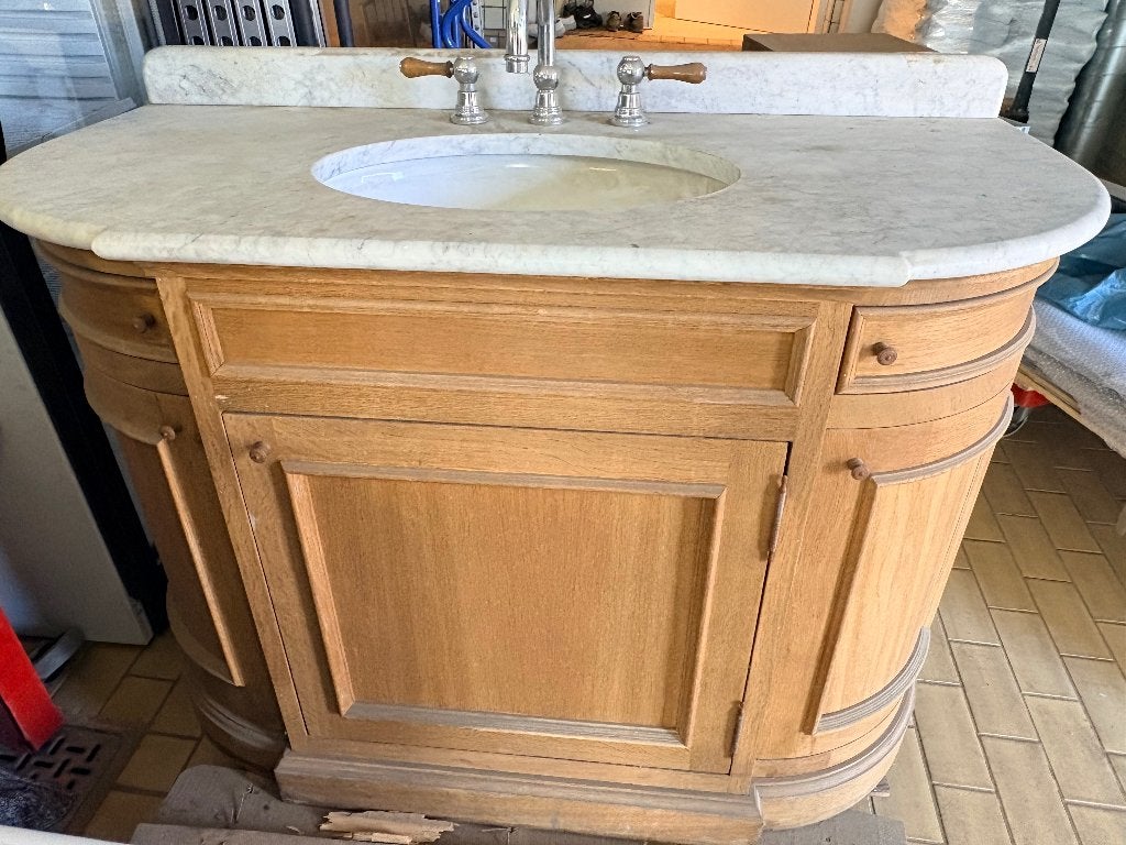 Lavabo meubel incl kraan en buizen, Antiek en Kunst, Ophalen