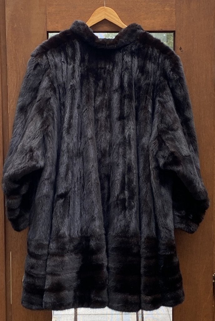 manteau de fourrure, Vêtements | Femmes, Brun, Enlèvement, Porté, Taille 42/44 (L)