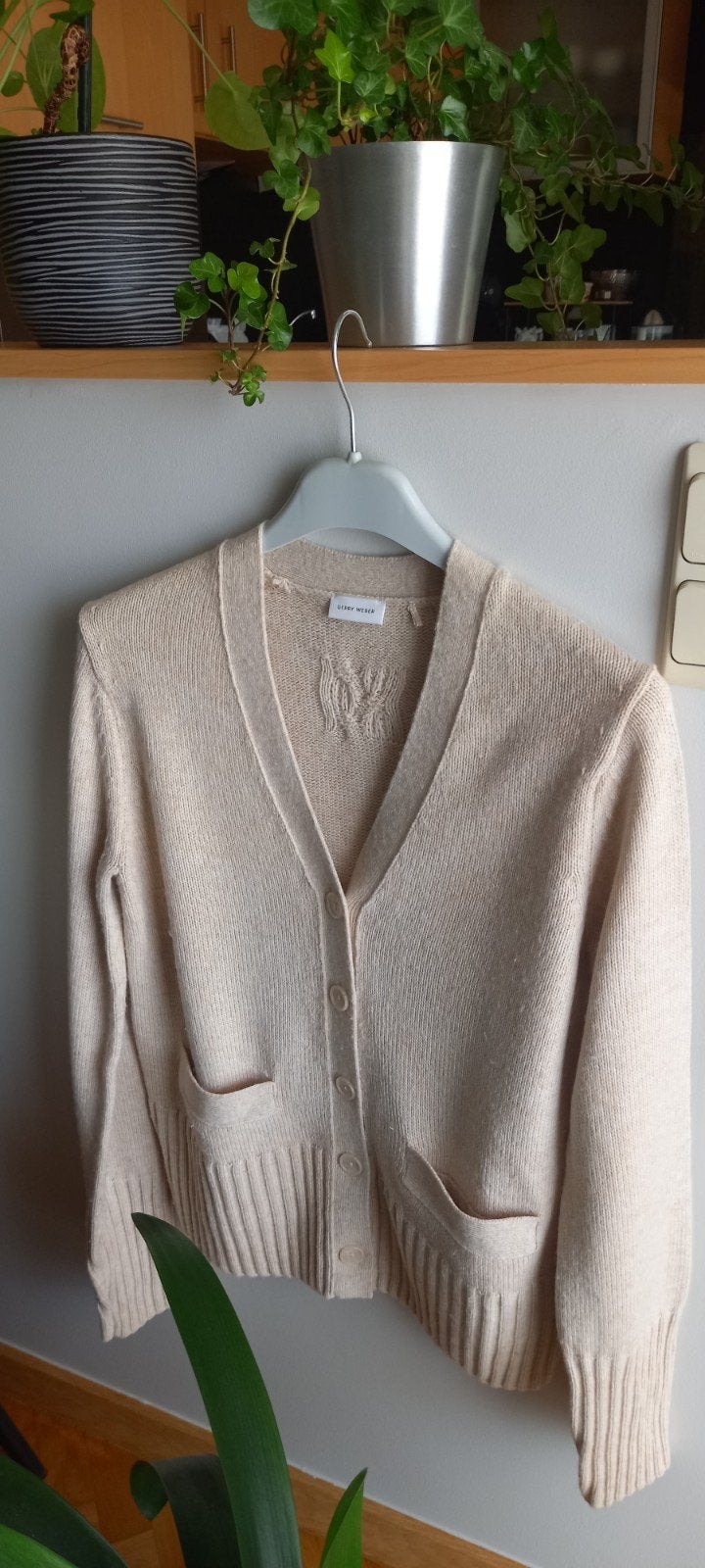 Cardigan. S. GERRY WEBER, Kleding | Dames, Truien en Vesten, Beige, Ophalen of Verzenden, Maat 36 (S), Gedragen
